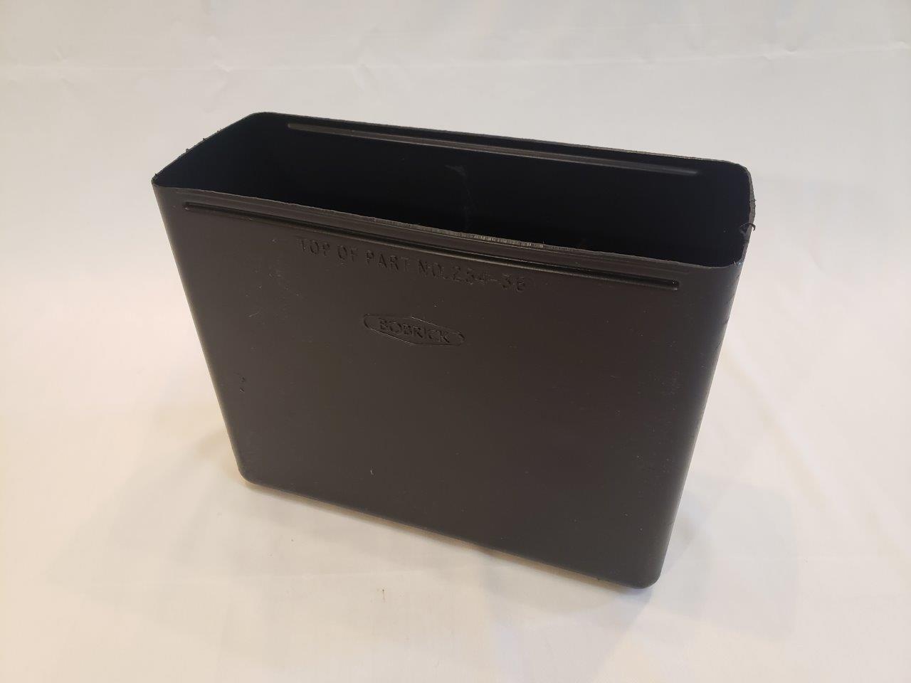 Surface Wall Mount Trash Waste Bin Bobrick B254 SS Stainless Steel