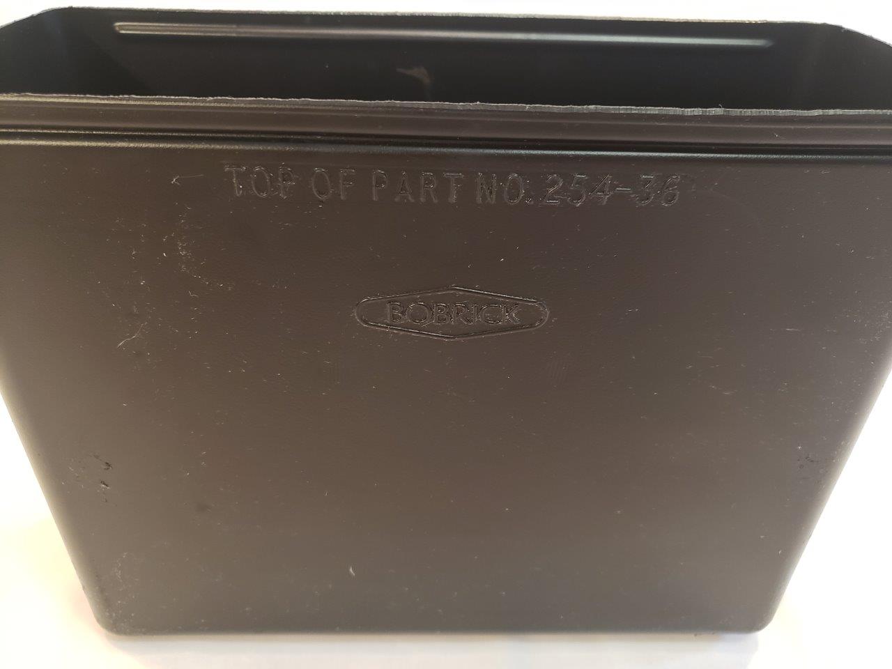 Surface Wall Mount Trash Waste Bin Bobrick B254 SS Stainless Steel