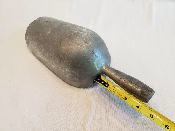 Cast Aluminum Scoop, Bar Ice Scoop, Dry Bin Scoop, Dry Goods Scoop, Candy Scoop, Spice Scoop, Cast Aluminum number 3