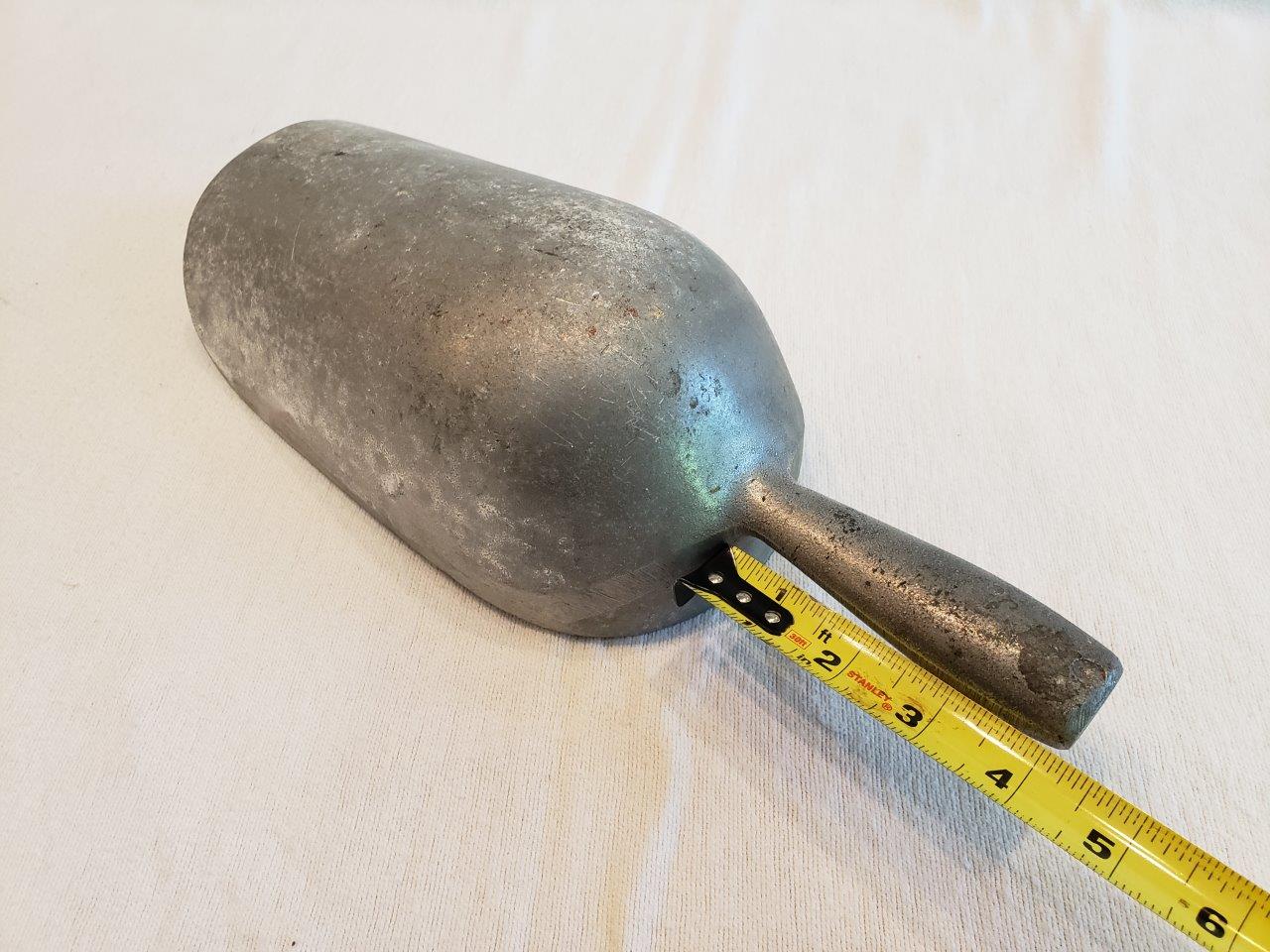 Cast Aluminum Scoop, Bar Ice Scoop, Dry Bin Scoop, Dry Goods Scoop