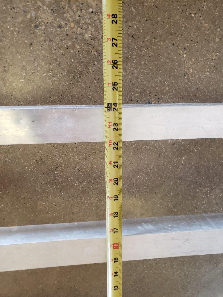 Advance Tabco DUN2436 36″ x 24″ x 12″ Aluminum Dunnage Rack 2,000 lb