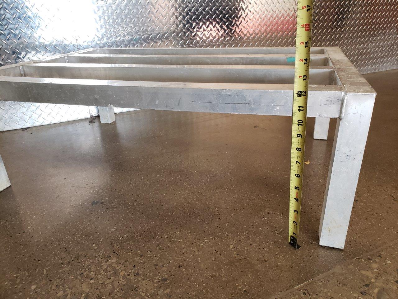 Advance Tabco DUN2436 36″ x 24″ x 12″ Aluminum Dunnage Rack 2,000 lb