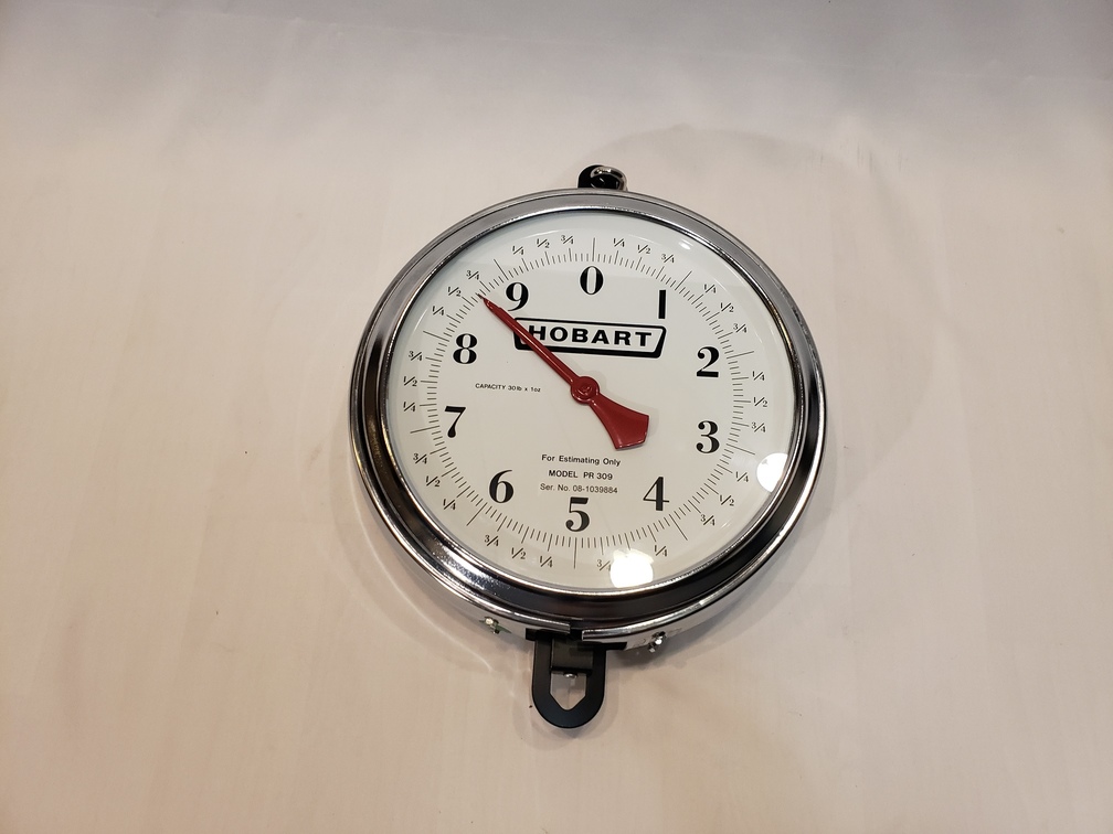 Hobart PR3091 Hanging Dial Scale w/ Chart & 30 lbx1 oz Chicago HVAC