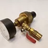 Mold Coolant-Line Quick Couplers Tomco MC200 (1/8” FPT) + pressure gauge