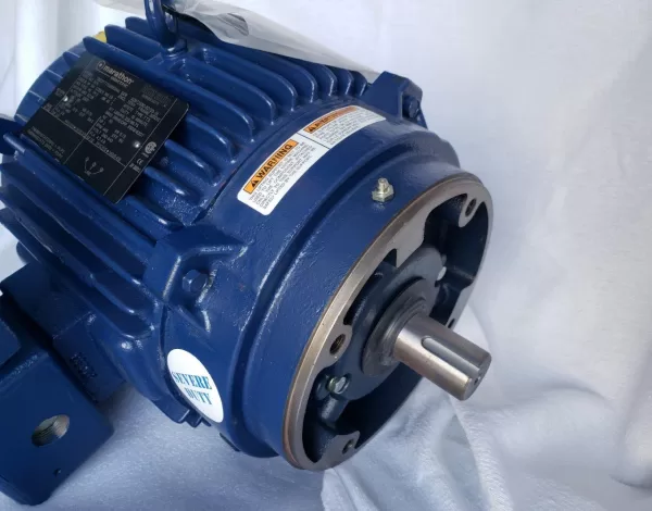 TB213TTTS18653AAL 213TCVZ Severe Duty 1 HP 3 Phase 460V Severe Duty Motor 575RPM 0.75 KW Marathon Electric Motors