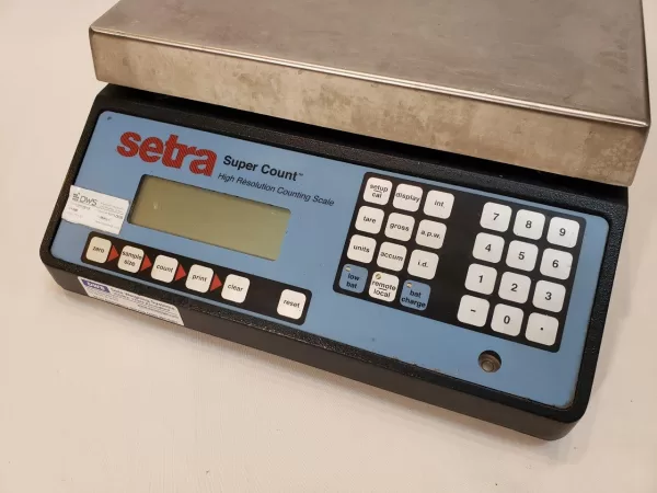 Setra High Resolution Counting Scale, Super Count SC-55 Industrial Intelligent Weighing Technology