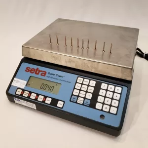 Setra High Resolution Counting Scale, Super Count SC-55 Industrial Intelligent Weighing Technology