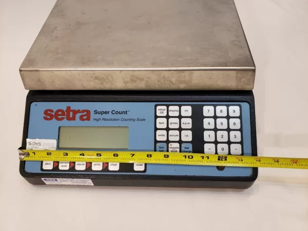Setra High Resolution Counting Scale, Super Count SC-55 Industrial Intelligent Weighing Technology