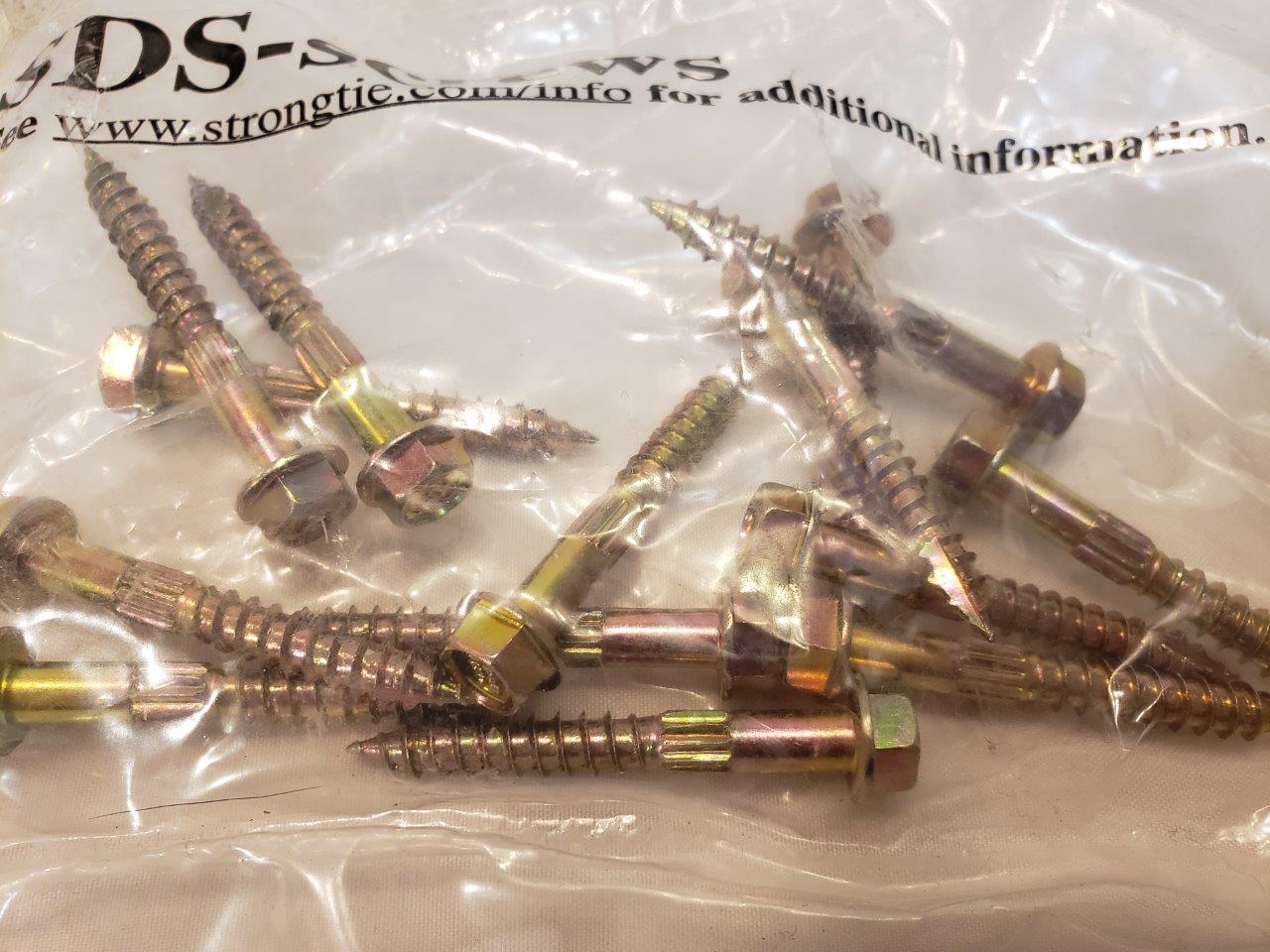 14 Simpson SDS Screws 2″ 14 Heavy Duty Connector Screw Chicago HVAC