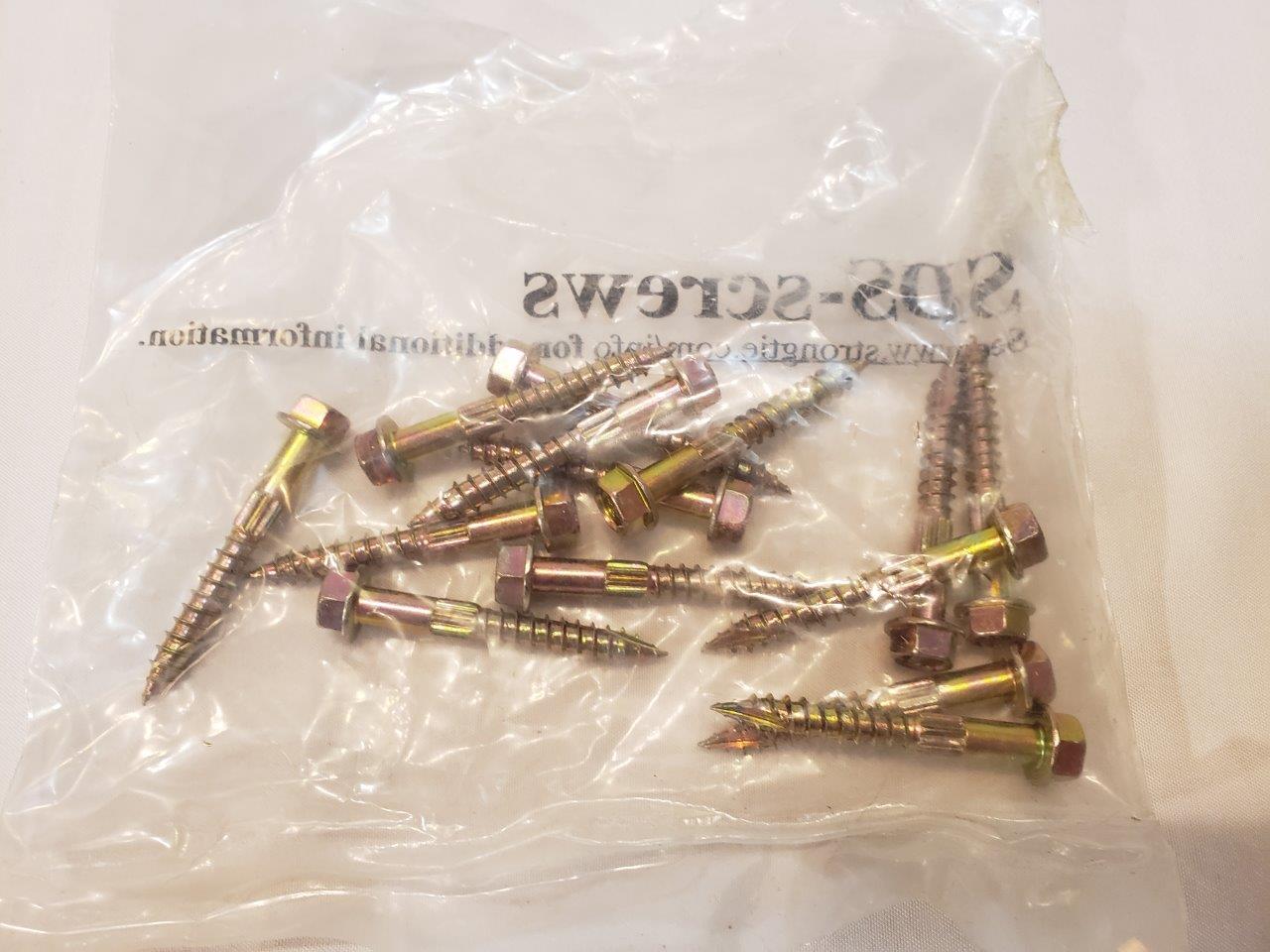 14 Simpson SDS Screws 2″ 14 Heavy Duty Connector Screw Chicago HVAC