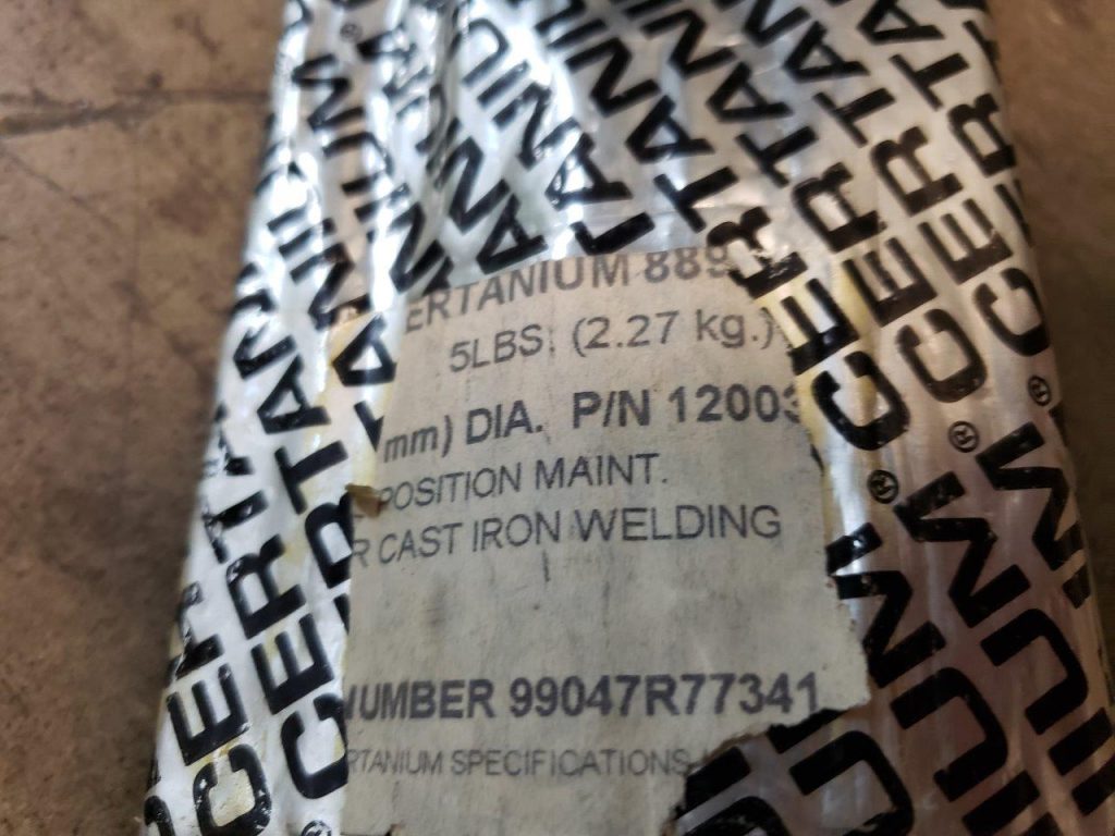 Certanium 889SP Cast Iron Stick Welding Rod Electrode 1/8″ inch 3 lbs