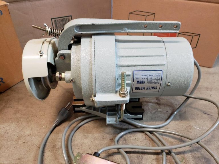 DOL12L 400W 1725 RPM 110/220 Volt Clutch Motor for Industrial Sewing