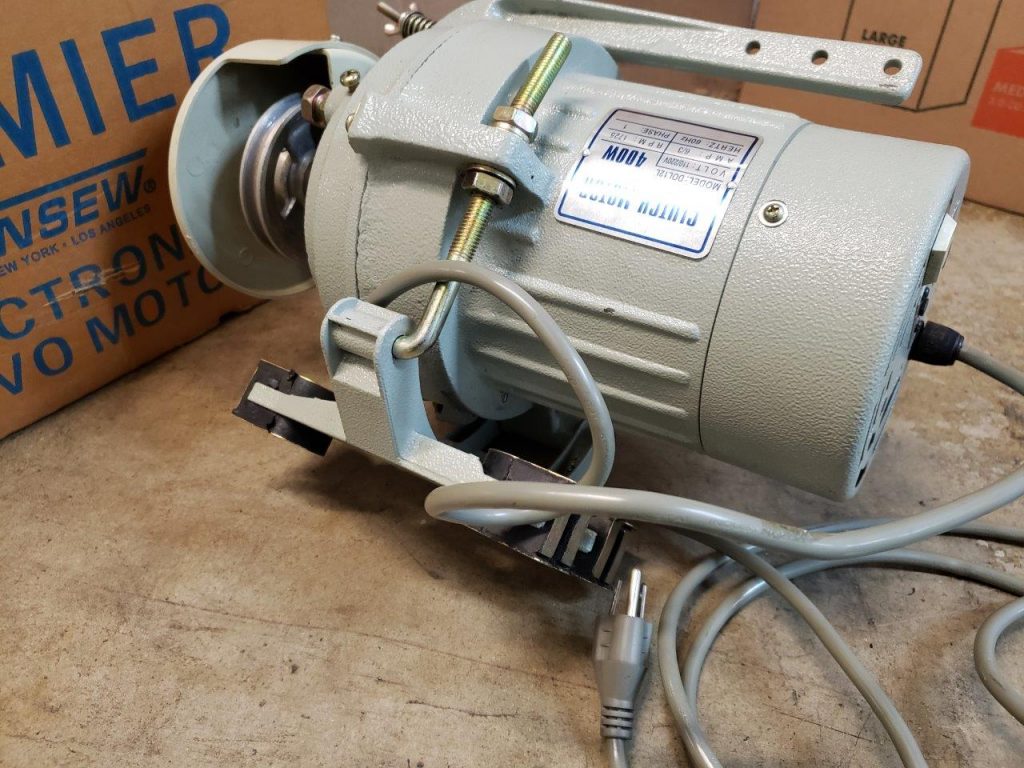 DOL12L 400W 1725 RPM 110/220 Volt Clutch Motor for Industrial Sewing