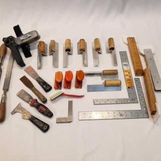 Laminate cutter CO15L, Veneer Scraper, Edge Banding Trimmer, Try Square, Files, Laminating tools