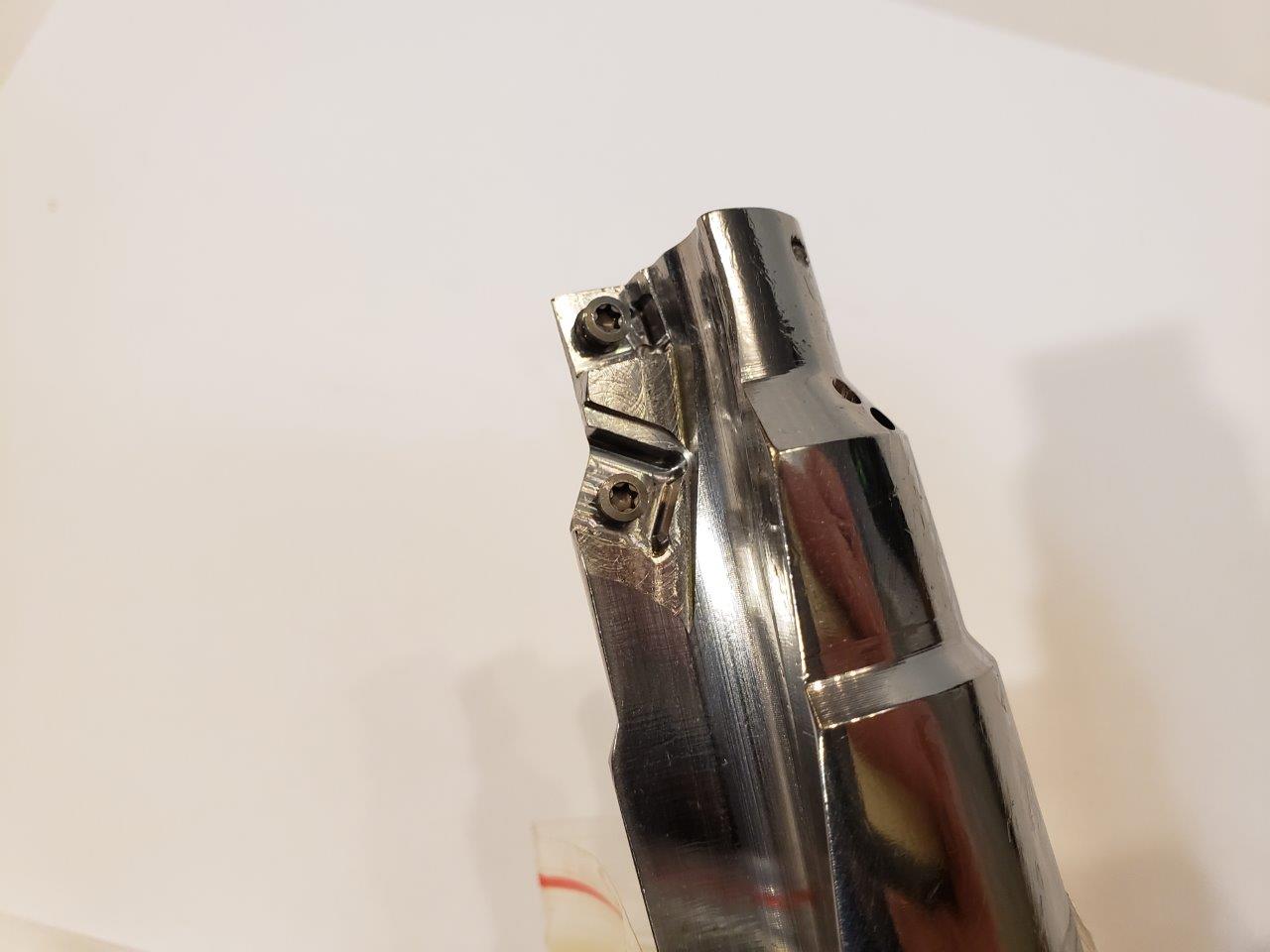 Internal Coolant 11.2 mm Cutting Dia 12 mm Shank Dia. 1 mm Hole Depth 2.3 mm Point Length Mitsubishi Materials MHS1120L040B MHS Series Solid Carbide Drill Internal Coolant 11.2 mm Cutting Dia 12 mm Shank Dia. 1 mm Hole Depth 2.3 mm Point Length Mitsubishi Materials MHS1120L040B MHS Series Solid Carbide Drill