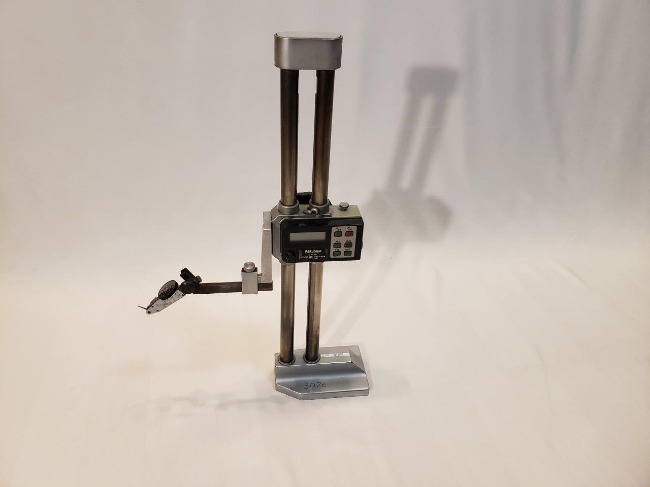 Mitutoyo Dial Height Gage with Digital Counter 192655 012″ Range