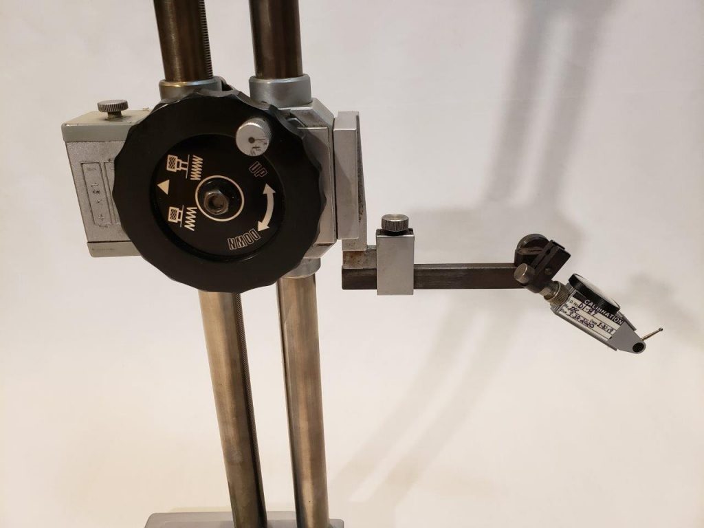 Mitutoyo Dial Height Gage with Digital Counter 192655 012″ Range