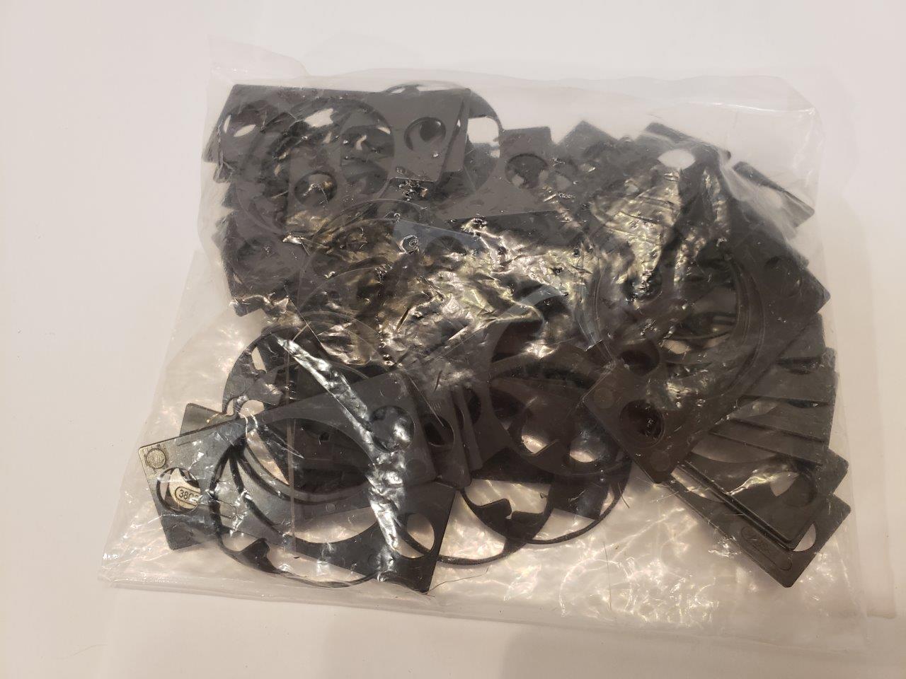 50 Qty. Of BLUM Compact Hinge Cup 1/16″ Spacers Gray Plastic B038C355B9