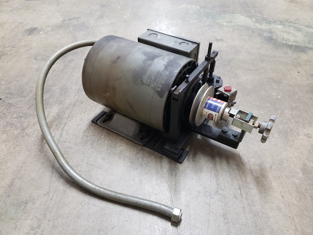 Doerr Electric Corp. LR13758 1Hp 1740RPM 115/230V 1Ph AC Motor + Speed