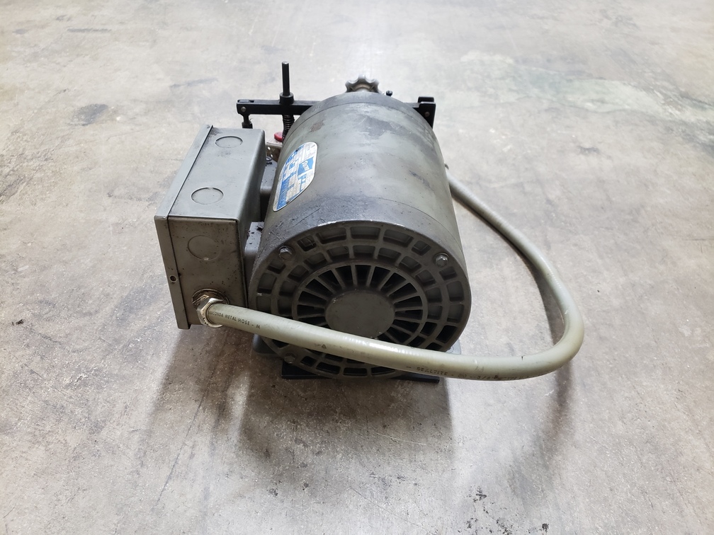 Doerr Electric Corp. LR13758 1Hp 1740RPM 115/230V 1Ph AC Motor + Speed
