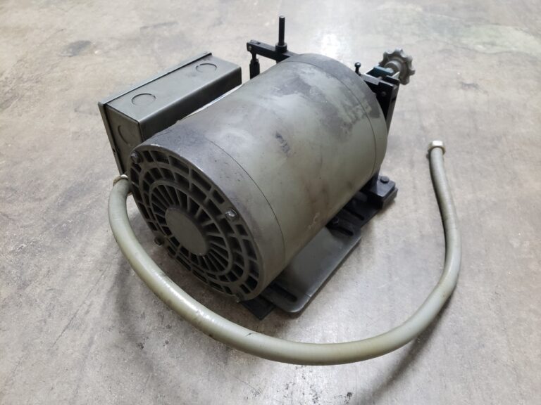 Doerr Electric Corp. LR13758 1Hp 1740RPM 115/230V 1Ph AC Motor + Speed