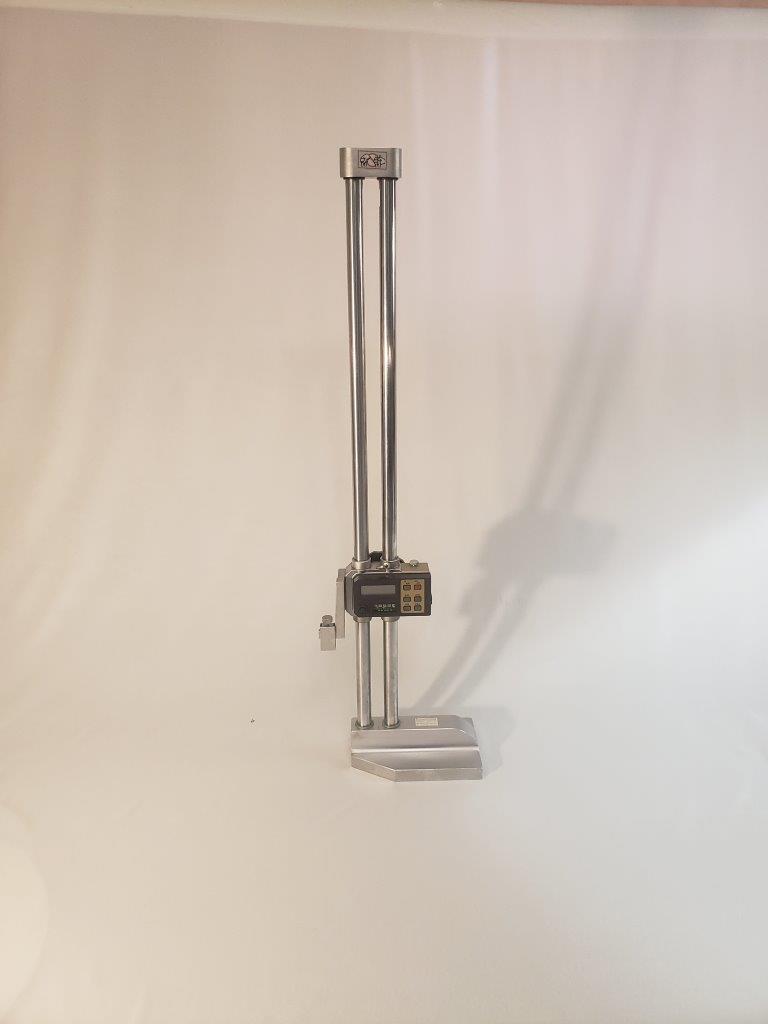 Mitutoyo Dial Height Gage with Digital Counter 192657 024″ inch Range