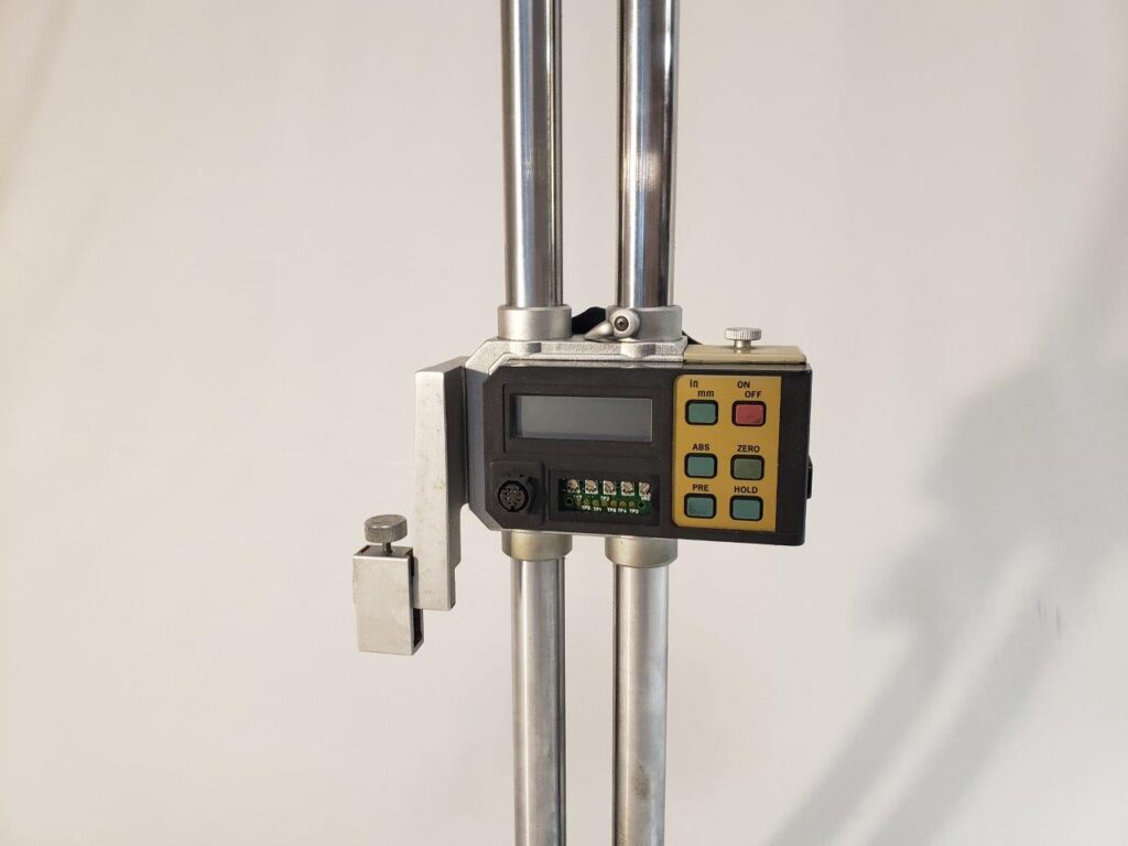 Mitutoyo Dial Height Gage with Digital Counter 192657 024″ inch Range