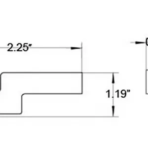 Carbide Scriber for Mitutoyo Dial Height Gage with Digital Counter 192-657 0-24" inch Range