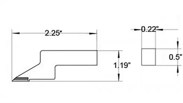 Carbide Scriber for Mitutoyo Dial Height Gage with Digital Counter 192-657 0-24" inch Range