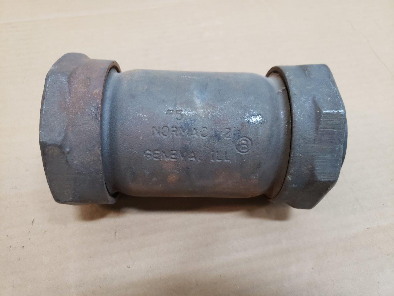 Normac 5-SLBT 2″ Steel Natural Gas Compression Coupling – 2.375 OD, Unused Excess Inventory