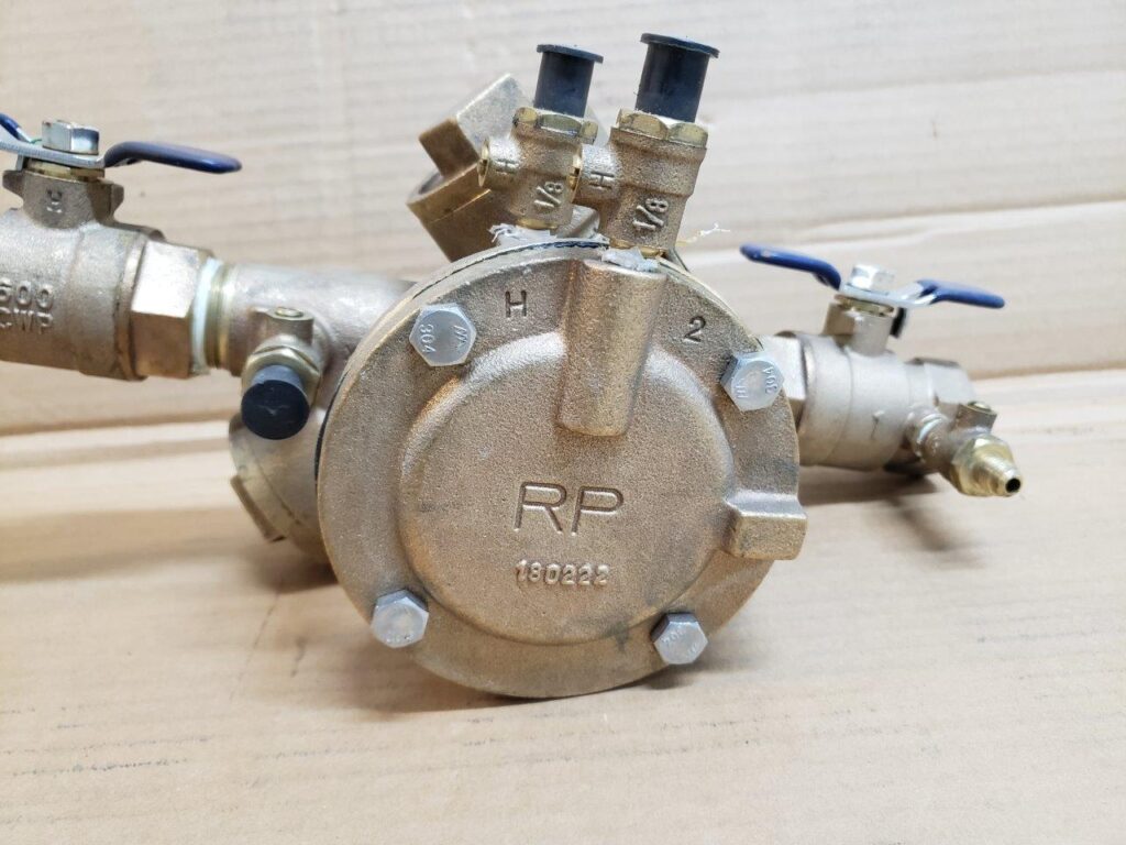 reduced pressure zone assembly