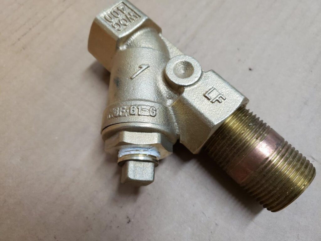 Watts 1″ LF777SI Lead Free Brass Wye Strainer (Threaded) Chicago HVAC