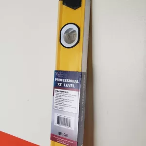 Primo Tools Professional 72" Heavy Duty Level w/Hand Holes PTHH72 Waserwaga