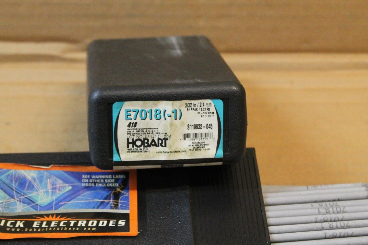 Hobart S119932045 418 Stick Electrode; E70181 H4R, 3/32 Inch x 14
