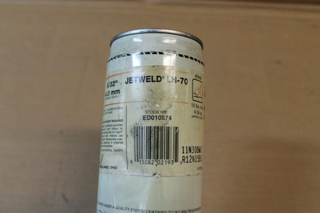 Lincoln Electric E7018 Jetweld LH70 Stick Electrode 5/32″ x 7 1/2 lb