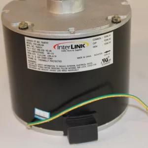 Interlink 79J8101, Condenser Fan Motor Blower, 1/3 HP, 208-230/1, 1075 RPM CCWLE YFK-245-6A