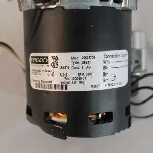 Fasco 70625700 Draft Inducer Blower Motor 100766-01 Type U62B1