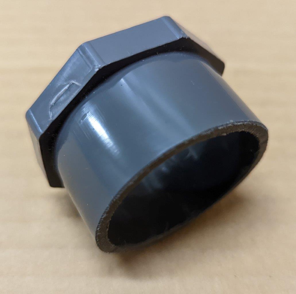 LASCO D2464/D2467 PVCI SCH80 11/2″ x 11/4″ Coupling Bushing Flush