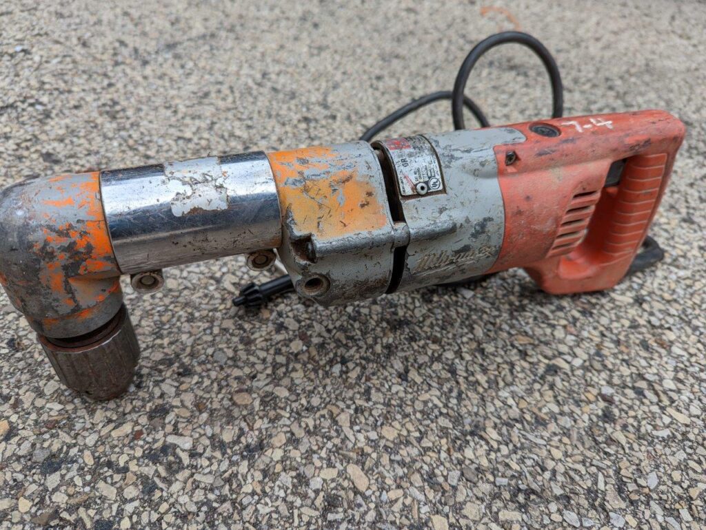 Milwaukee 11011 Heavy Duty Corded 1/2″ Right Angle Drill Chicago