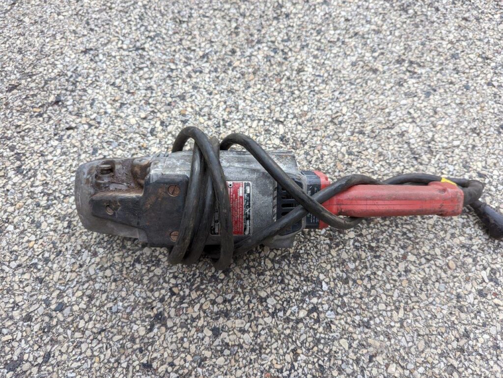 Milwaukee 6095 Heavy Duty Corded Grinder Sander Buffer 5,000 RPM 15 AMP