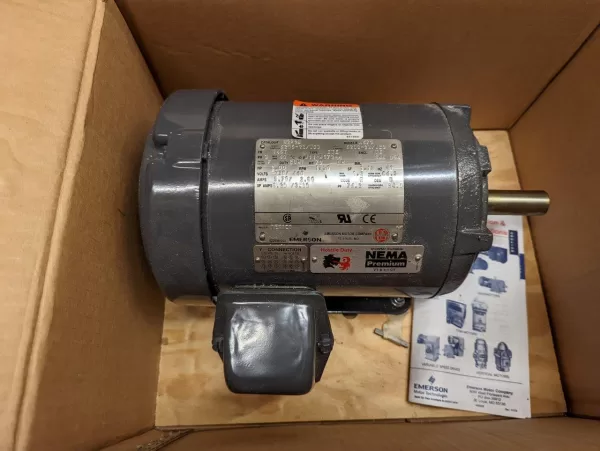 Motor 2 HP, 230/460 V, 3 PH, 1750 RPM, U.S. MOTORS General Purpose Motor H2P2B AS73