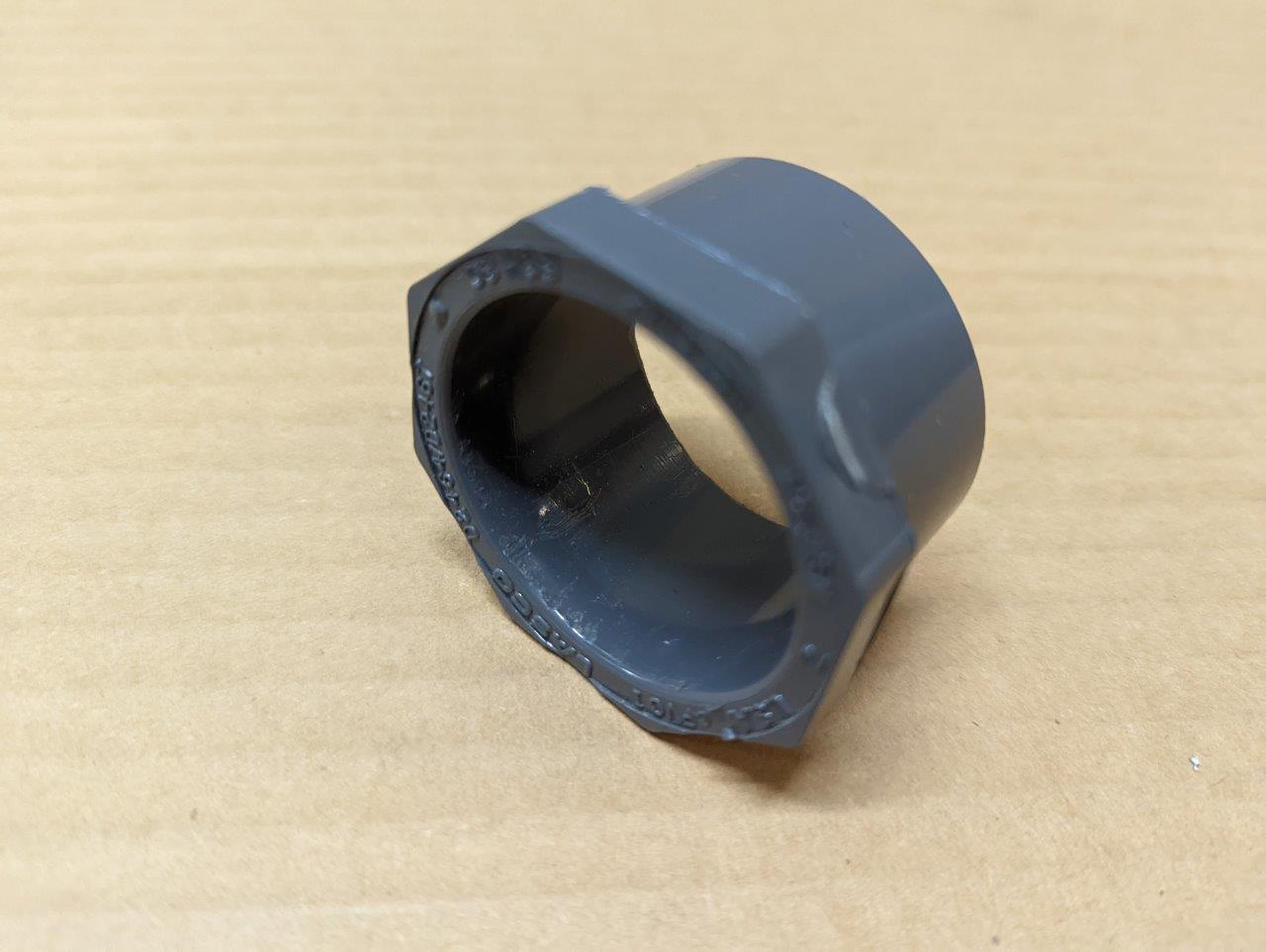 LASCO D2464/D2467 PVCI SCH80 11/2″ x 11/4″ Coupling Bushing Flush