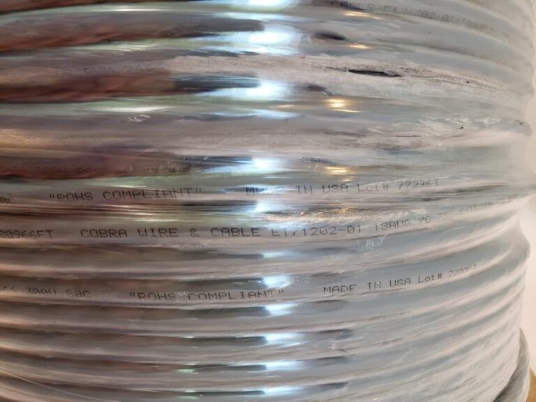 MultiConductor Cable E17120201 18 AWG, 7C 75C, AWMW 2464, 300V