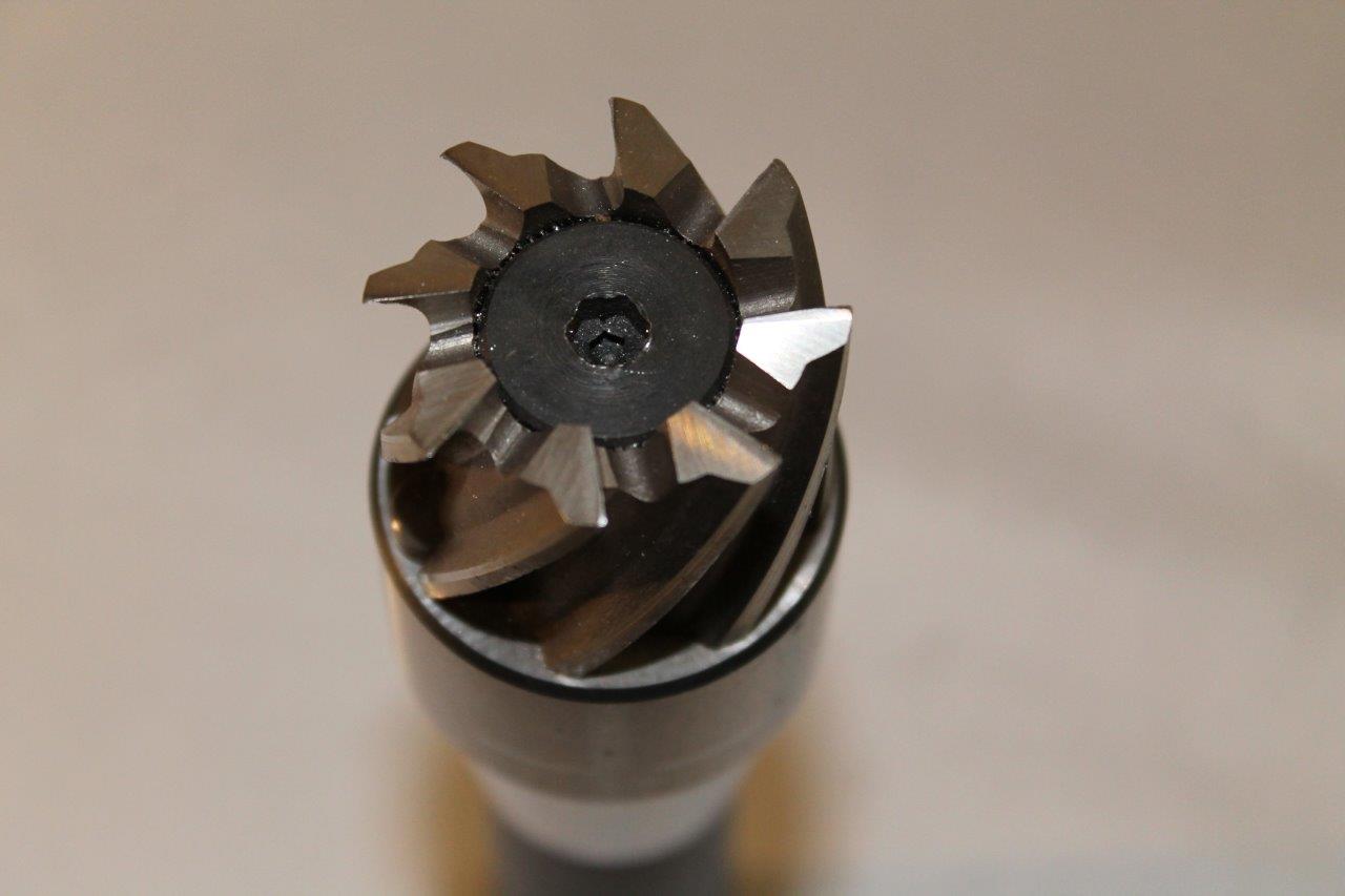 Lyndex 850032 R8 Taper Shank Steel End Mill Holder, R8 Shank