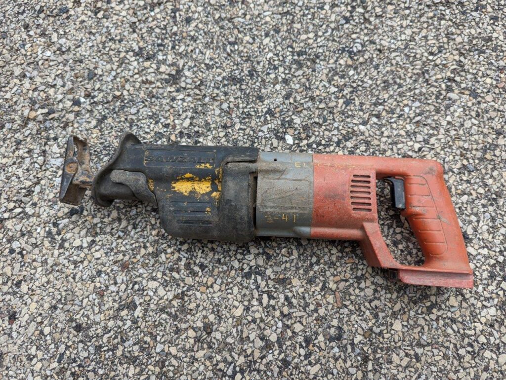 Milwaukee Heavy Duty SawZall Reciprocating Saw Chicago HVAC tools and