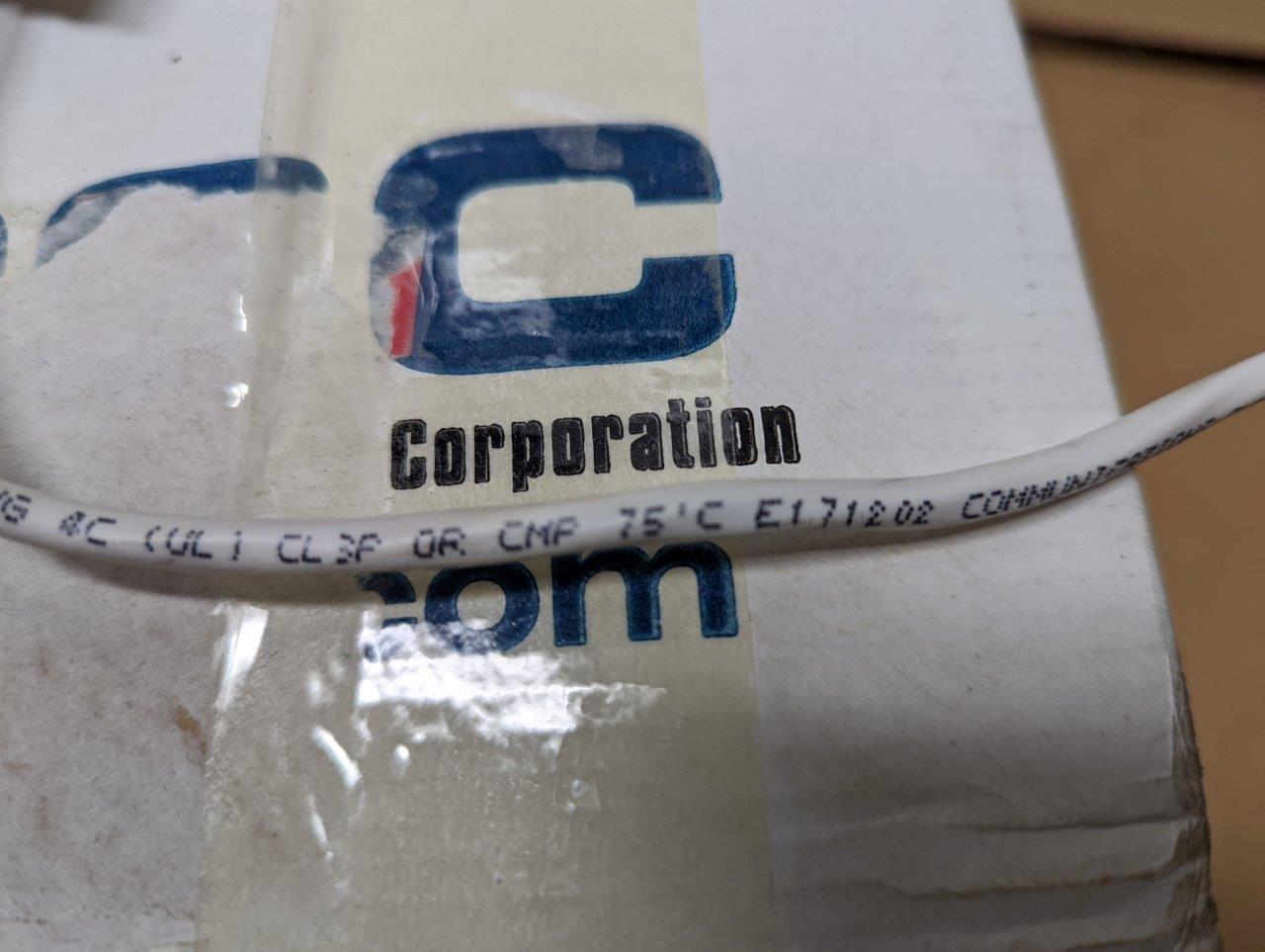 Cable 112105 18AWG 4C (UL) CL3P OR CMP 75°C E171202 | Chicago HVAC ...