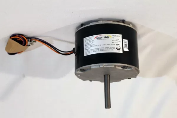 Interlink Lennox PT No 100483-27 Y7S862B514 Fan Motor 825 RPM 1/6 HP 208/230 VAC 60 Hz 1-Phase