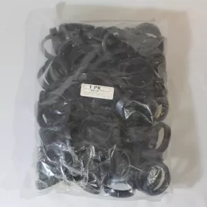100 pcs Essentra 22MP20026 Snap-Fit Bushings - Closed - Panel Thickness Range 0.8 - 3.2 mm | 0.031 - 0.125 in