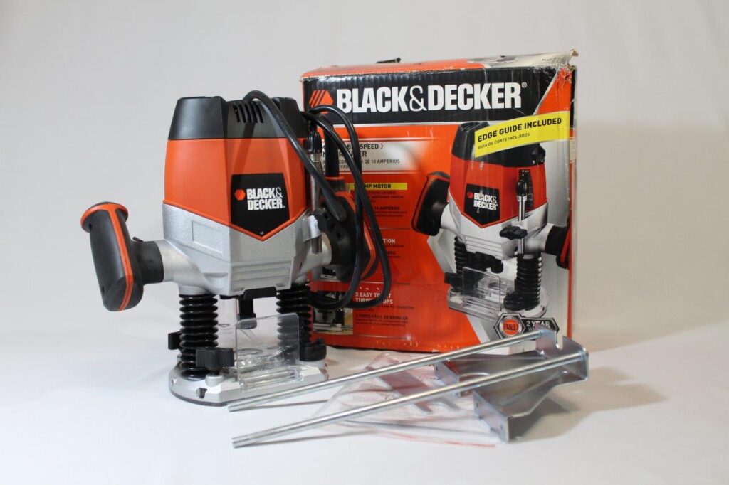 Black & Decker 10-Amp Variable Speed Plunge Router RP250 | Chicago HVAC ...