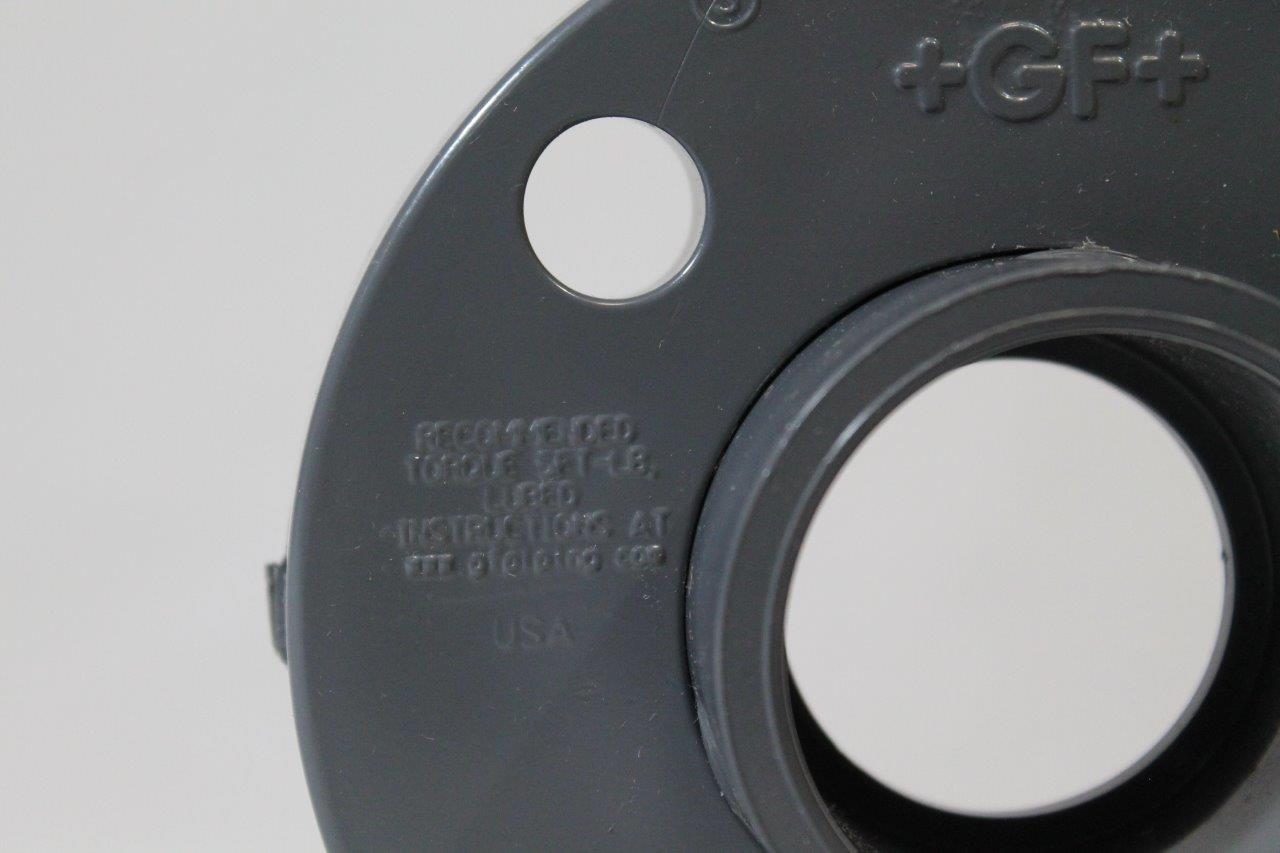 Fischer 1/2” CPVC 150 PSI NSFpw F1970 4 Bolt Flange Chicago